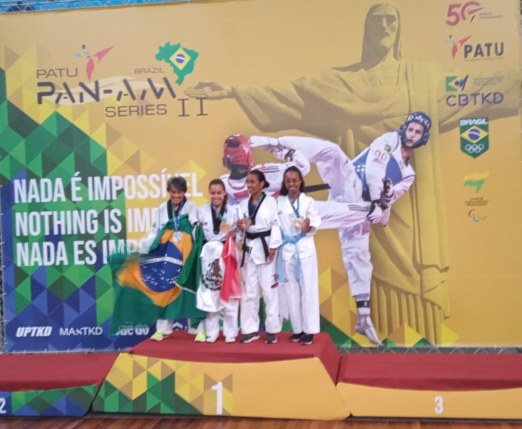 Cte Ufmg Duas Atletas Do Parataekwondo V O Disputar Os Jogos Parapan Americanos Em